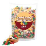 Old-School Hard Candy Assortment, Bulk Pack 2 Pounds, Traditional Treats