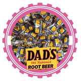 Dad's Root Beer Barrels, 2 lb - Washburn Old Fashioned Hard Candy Individually Wrapped, Root Beer Flavored, Nostalgic Bulk