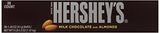 HERSHEY'S Chocolate Bar with Almonds, Milk Chocolate Candy Bar with Almonds, 1.45 Ounce Bar (Pack of 36)