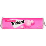 Trident Bubblegum Sugar Free Gum, 12 Packs of 14 Pieces (168 Total Pieces)