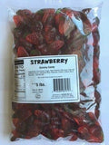 Kervan Gummy Candy, Gummi Strawberry, Bulk 5 Pound Bag