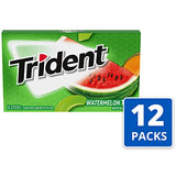 Trident Watermelon Twist Sugar Free Gum, 12 Packs of 14 Pieces (168 Total Pieces)