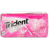 Trident Bubblegum Sugar Free Gum, 12 Packs of 14 Pieces (168 Total Pieces)