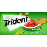 Trident Watermelon Twist Sugar Free Gum, 12 Packs of 14 Pieces (168 Total Pieces)