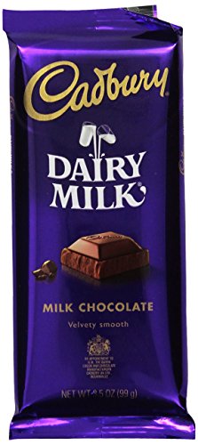 HERSHEY CADBURY DAIRY MILK Chocolate Bar Easter Candy, Pack of 14