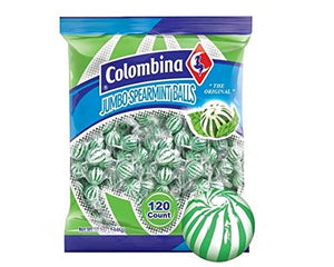 Jumbo Mint Balls (Spearmint, Bulk-120ct)