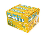 Honees Honey Ginger Soothing Throat Drops, 12 Bars, Soothing Honey Center, Made with Real Ginger