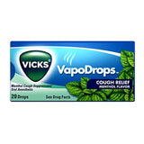 Vicks Vapodrops Cough Relief Menthol Flavor, pack 20