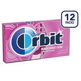 Orbit Bubblemint Sugarfree Gum, 14 pieces, (Pack of 24)