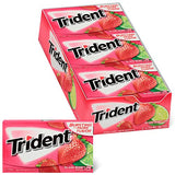 Trident Island Berry Lime Sugar Free Gum, 12 Packs of 14 Pieces (168 Total Pieces)