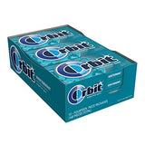 Orbit Wintermint Sugarfree Gum, 14 pieces, (Pack of 12)