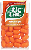 Tic Tac Mints, Orange Singles, 1 oz. (Pack of 12)