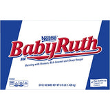 Nestle Baby Ruth Milk Chocolate Candy Bars, 2.1 Ounce Bar (Pack of 24)