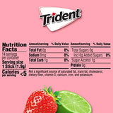 Trident Island Berry Lime Sugar Free Gum, 12 Packs of 14 Pieces (168 Total Pieces)