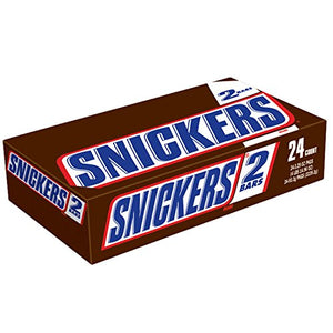 SNICKERS Sharing Size Chocolate Candy Bars 3.29-Ounce Bar 24-Count Box