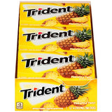 Trident Pineapple Twist Sugar Free Gum, 12 Packs of 14 Pieces (168 Total Pieces)