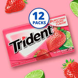 Trident Island Berry Lime Sugar Free Gum, 12 Packs of 14 Pieces (168 Total Pieces)