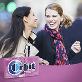 Orbit Bubblemint Sugarfree Gum, 14 pieces, (Pack of 24)