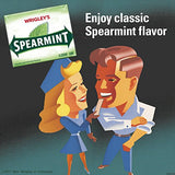 Wrigley's Spearmint Gum, 15-Stick Slim Packs (Pack of 20)