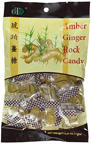 Amber Ginger Rock Candy (4-Pack)