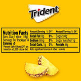 Trident Pineapple Twist Sugar Free Gum, 12 Packs of 14 Pieces (168 Total Pieces)