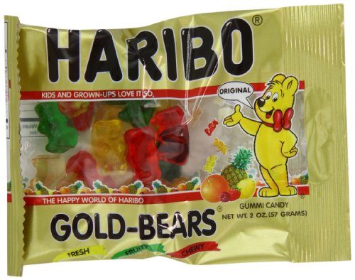 Haribo Gold-Bears, 2-Ounce Packages (Pack of 24)