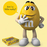 MARS M&M'S Peanut Chocolate Candy Singles Size Pouches 1.74-Ounce Pouch 48-Count Box