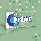 Orbit Sweet Mint Sugarfree Gum, (Pack of 12)