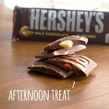 HERSHEY'S Chocolate Bar with Almonds, Milk Chocolate Candy Bar with Almonds, 1.45 Ounce Bar (Pack of 36)