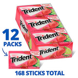 Trident Island Berry Lime Sugar Free Gum, 12 Packs of 14 Pieces (168 Total Pieces)