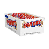 PAYDAY Peanut Caramel Candy Bar, Halloween Candy (Pack of 24)