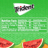 Trident Watermelon Twist Sugar Free Gum, 12 Packs of 14 Pieces (168 Total Pieces)