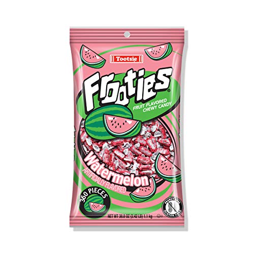 Watermelon Frooties - Tootsie Roll Chewy Candy - 360 Piece Count, 38.8 oz Bag