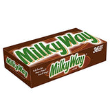 MARS MILKY WAY Milk Chocolate Singles Size Candy Bars 1.84-Ounce 36-Count Box