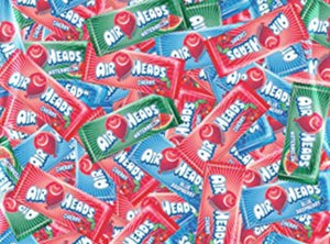 Bundle of Assorted 5 LB - Bulk of Airheads Mixed Flavors: Cherry, Orange, Grape, Blue Raspberry, Watermelon (5 pound)