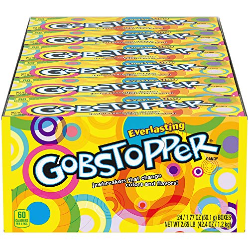 Gobstoppers Candy, Pack of 24 CT