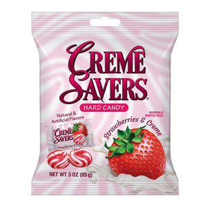 Creme Savers Bags Strawberries & Creme 6.25 oz Bag